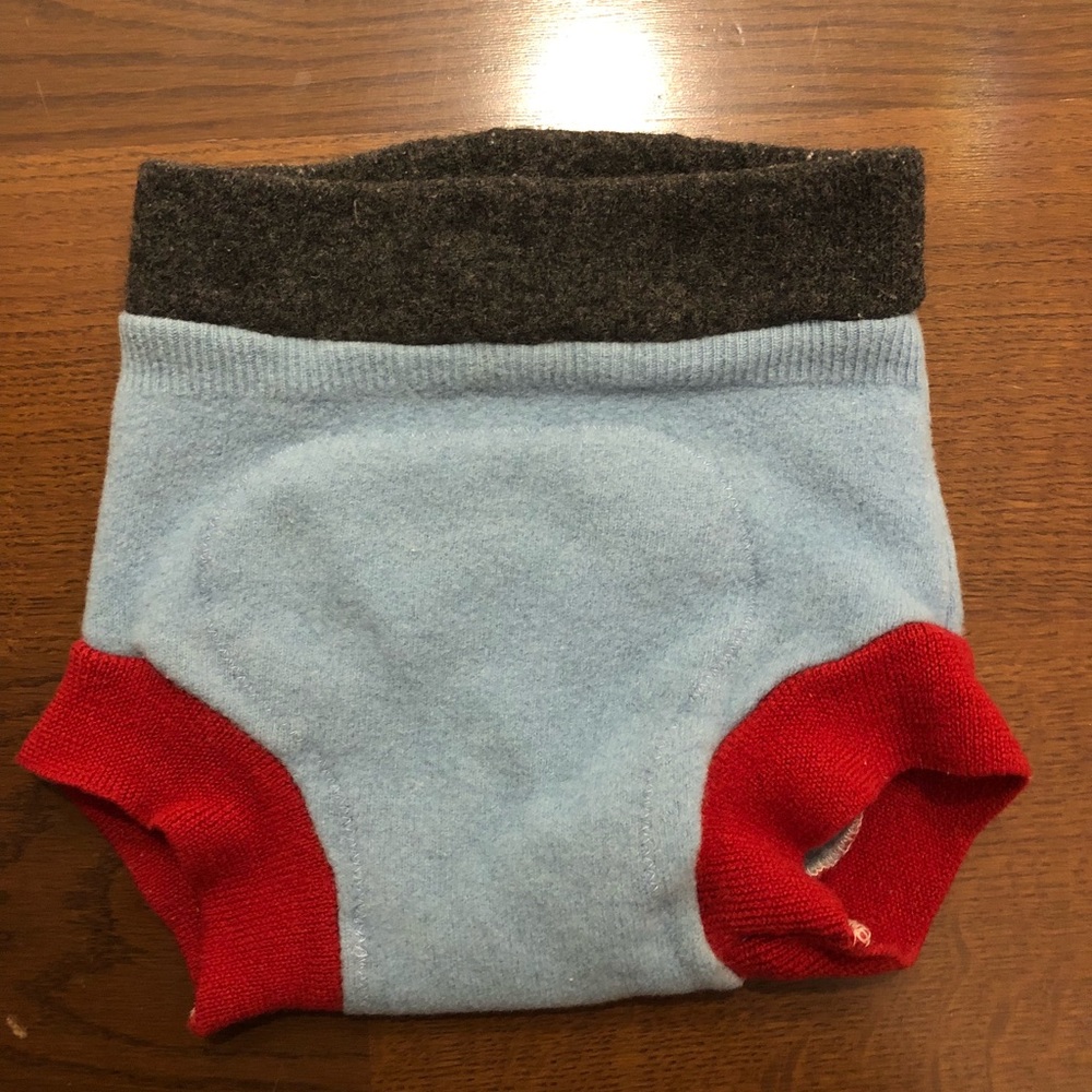 Wool diaper cover